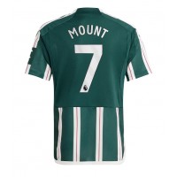 Camiseta Manchester United Mason Mount #7 Visitante Equipación 2023-24 manga corta